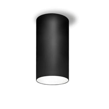 Plafonnier Panzeri One LED 2700K Noir – lampe de plafond élégante en noir raffiné