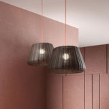 Panzeri Ralph Rattan outdoor pendant light XXL