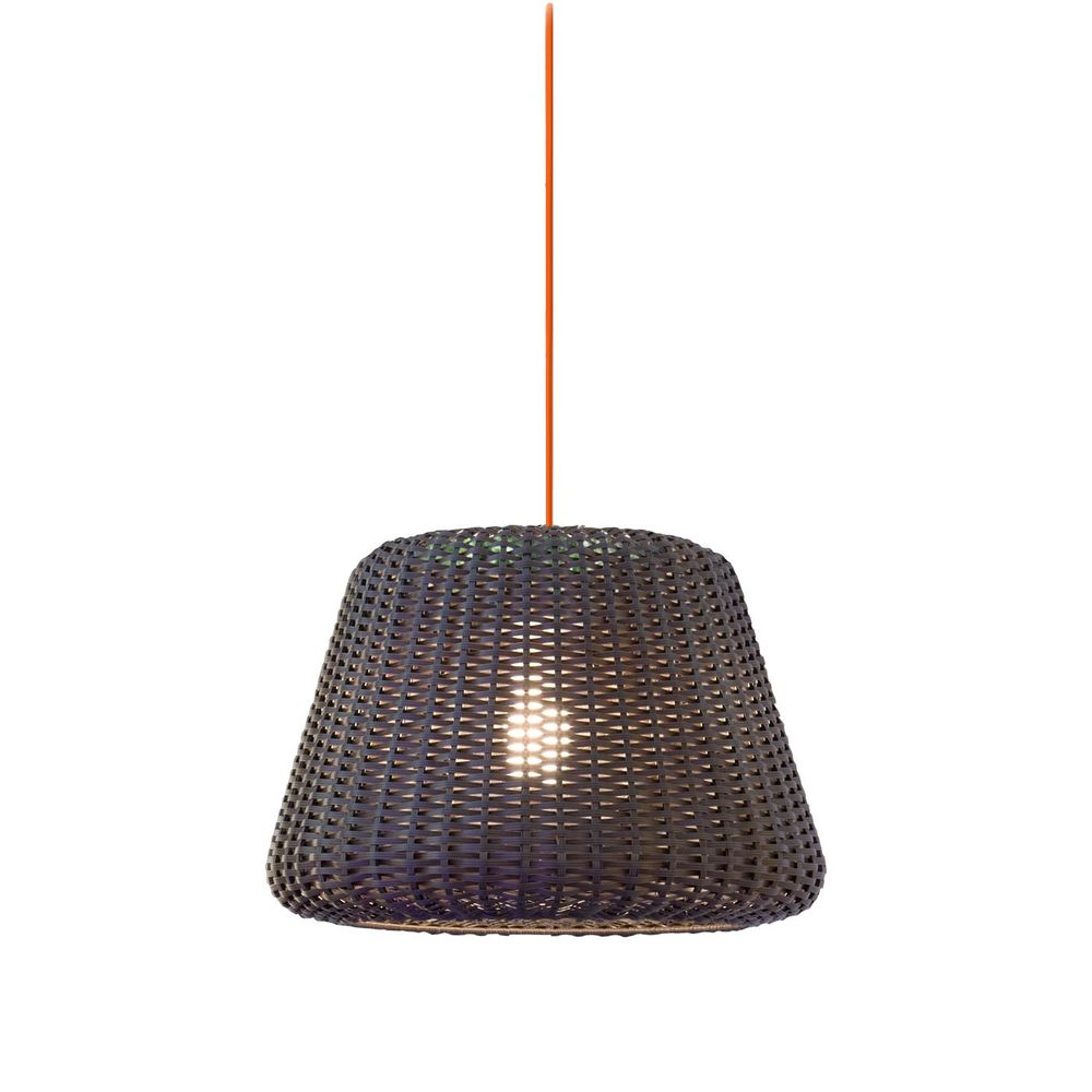 Panzeri Ralph Rattan outdoor pendant light XXL