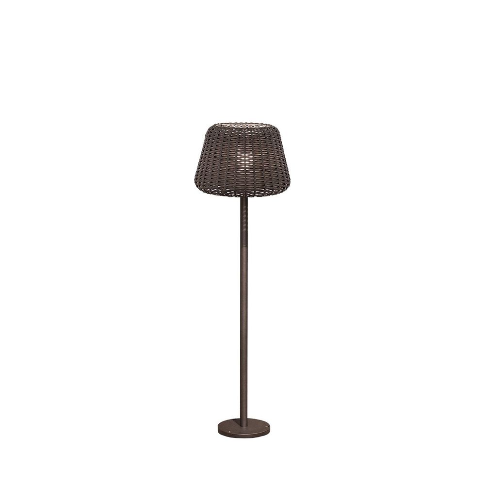 Panzeri Ralph rattan bollard light 115cm