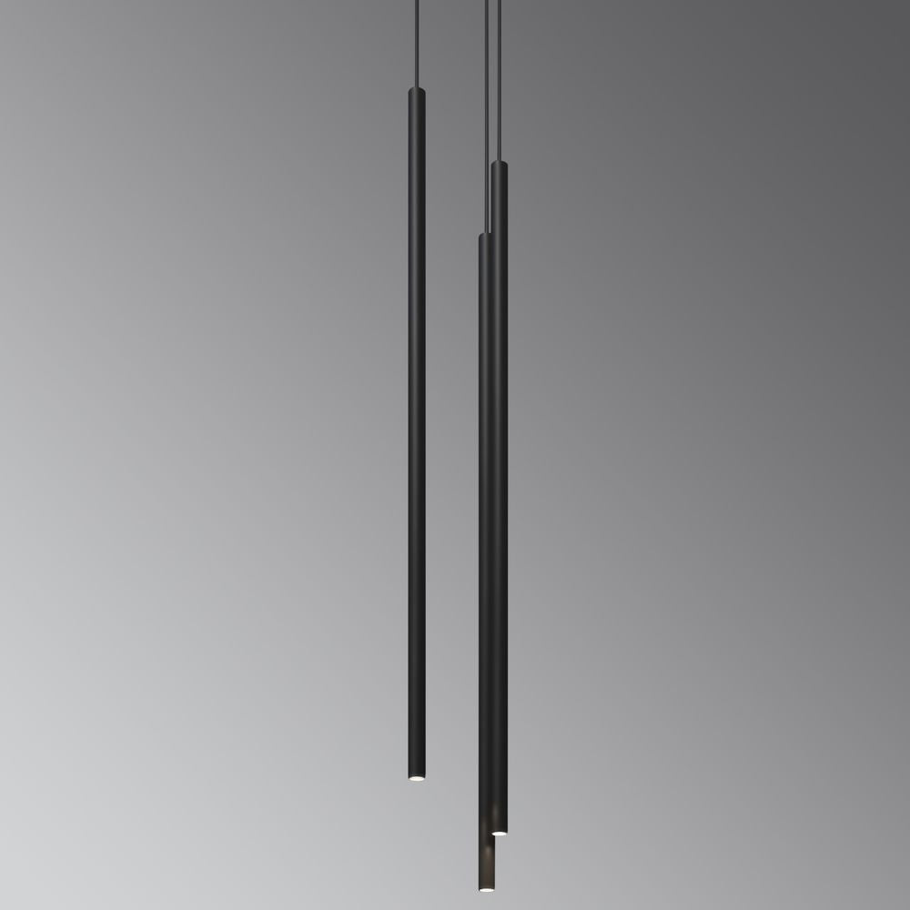 Panzeri To-Be lampada a sospensione slim cilindro LED