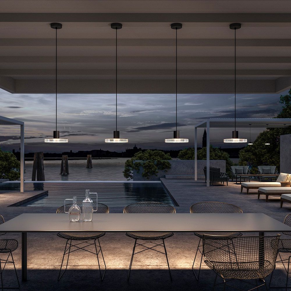Panzeri Venexia outdoor pendant light LED IP65
