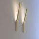 Panzeri Ypsilon LED Wandeinbauleuchte indirekt in elegantem Design an einer Wand.