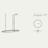 Panzeri Zero canopy for Round / Ellipse / Square