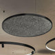 Panzeri Zero Round Akustik Panel 100cm Schallabsorber in stilvollem, runden Design zur Schallabsorption.