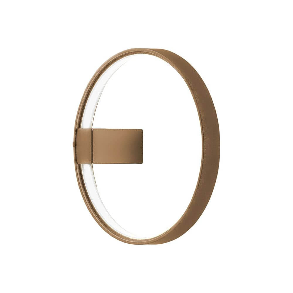 Panzeri Zero Round LED-Wandleuchte Ring in elegantem Design mit minimalistischem Charme.