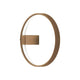 Panzeri Zero Round LED-Wandleuchte Ring in elegantem Design mit minimalistischem Charme.