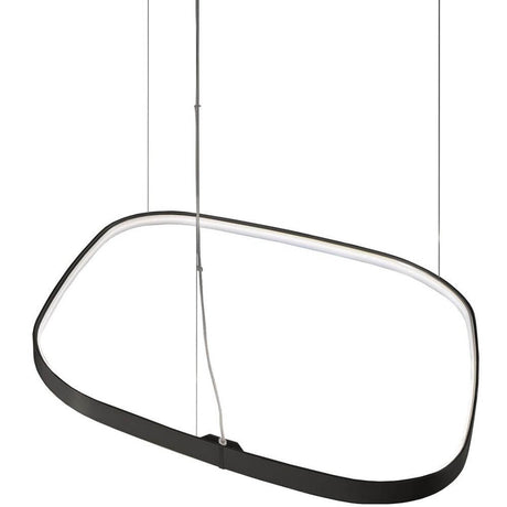 Panzeri Zero Square LED-riippuvalaisin elegantilla muotoilulla epäsuoraa valoa varten.