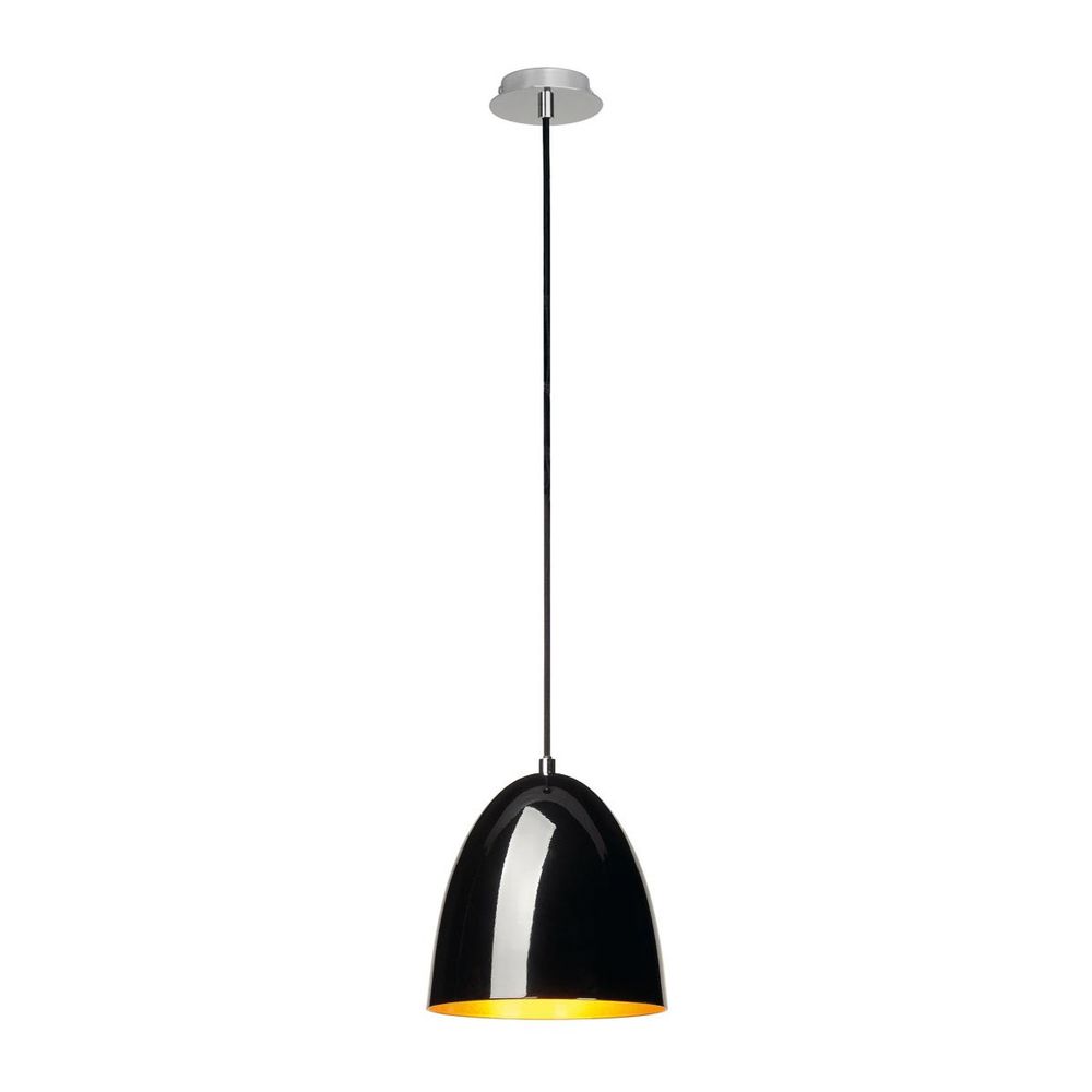 Para Cone 20 Lampada a ciondolo attorno a Black/Gold E27 Max