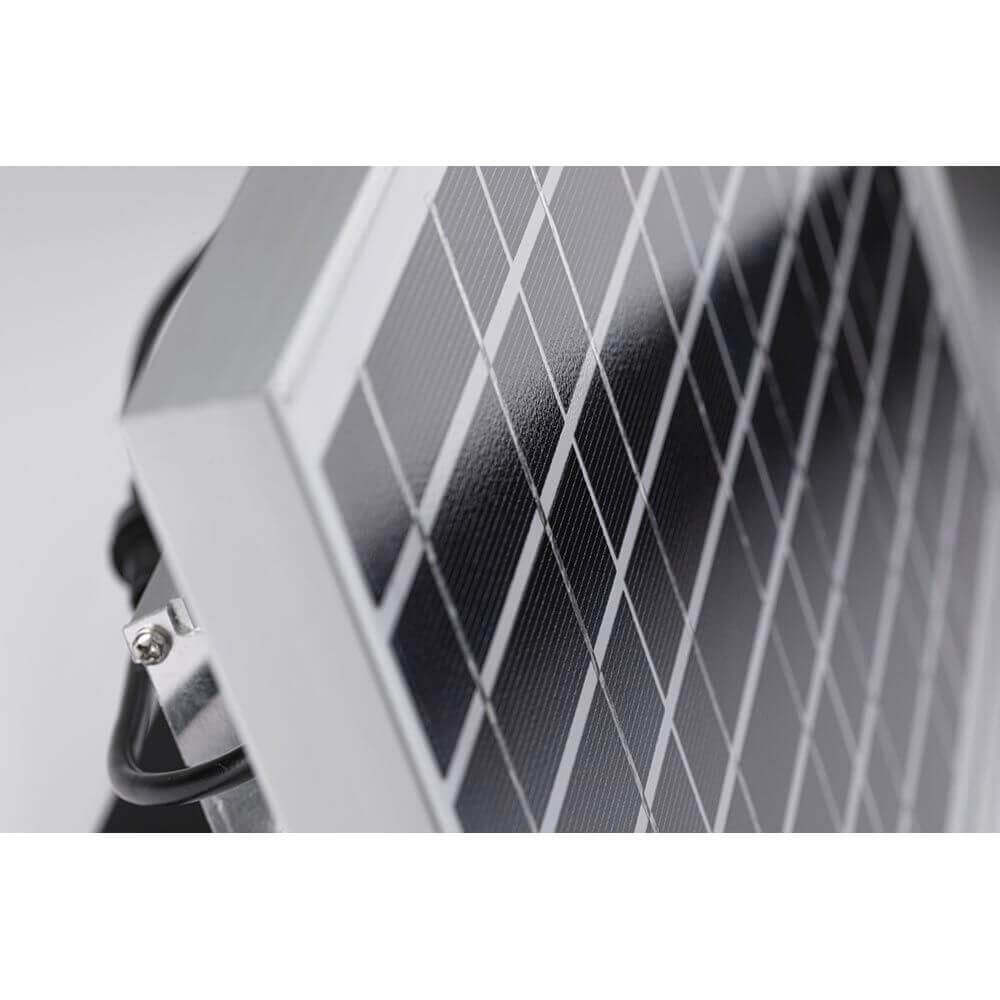 Park + Light Solarpanel 10W mit IP65, ideal für unabhängige Energieversorgung im Außenbereich.