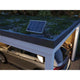 Park + Light Solarmodul 10W Einspeisung IP65 auf Carport-Dach, 10W Solarpanel zur Stromversorgung der Park + Light Außenbeleuchtung