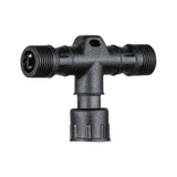 Park + Light Verbinder T-Stück Schwarz IP67