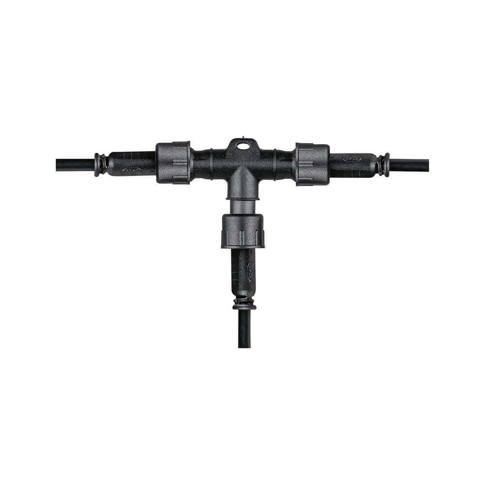 Park + Light Verbinder T-Stück Schwarz IP67