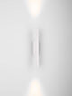 Paron LED Wandleuchte Geriffelt 3000K in elegantem Design mit sanften Lichtakzenten an der Wand.