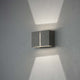 Pavia LED Außenwandleuchte in Dunkelgrau, modernes Design, Wandbeleuchtung für Außenbereiche.