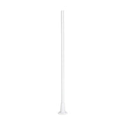 Pegasus paal voor lampen wit – elegante, slanke lampenpaal in wit voor stijlvolle verlichting.