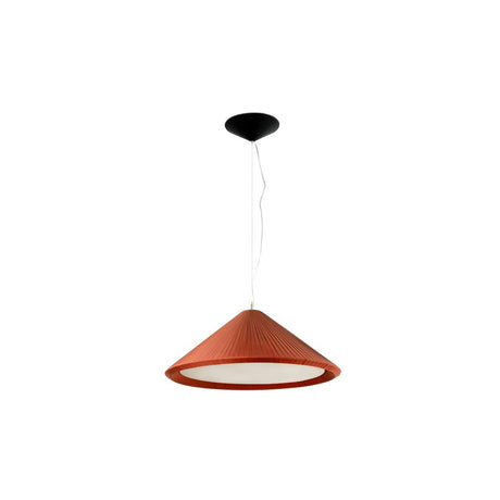 HUE-IN pendant light Ø 70cm Red, Black in modern design with a red-black color scheme.
