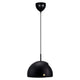 Pendelleuchte Align in elegantem Schwarz mit mattem Finish und beweglichem Schirm.