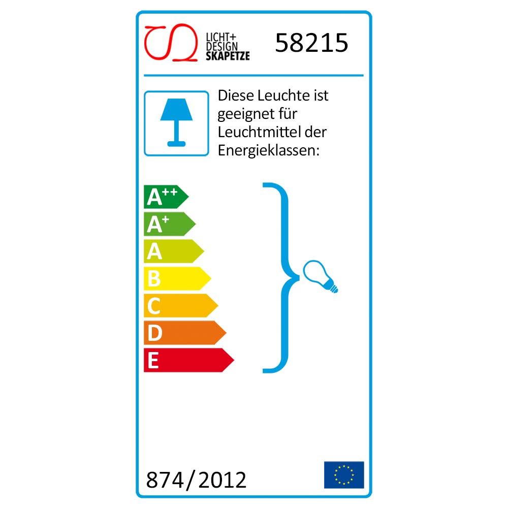 Lampada a sospensione Amp L Smoke Glass