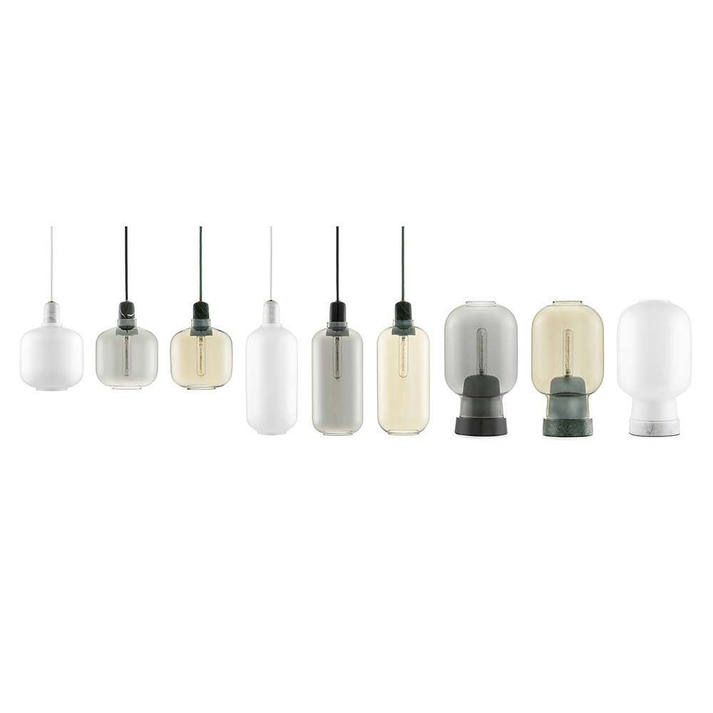 Pendant lamp Amp S Ø 14cm White