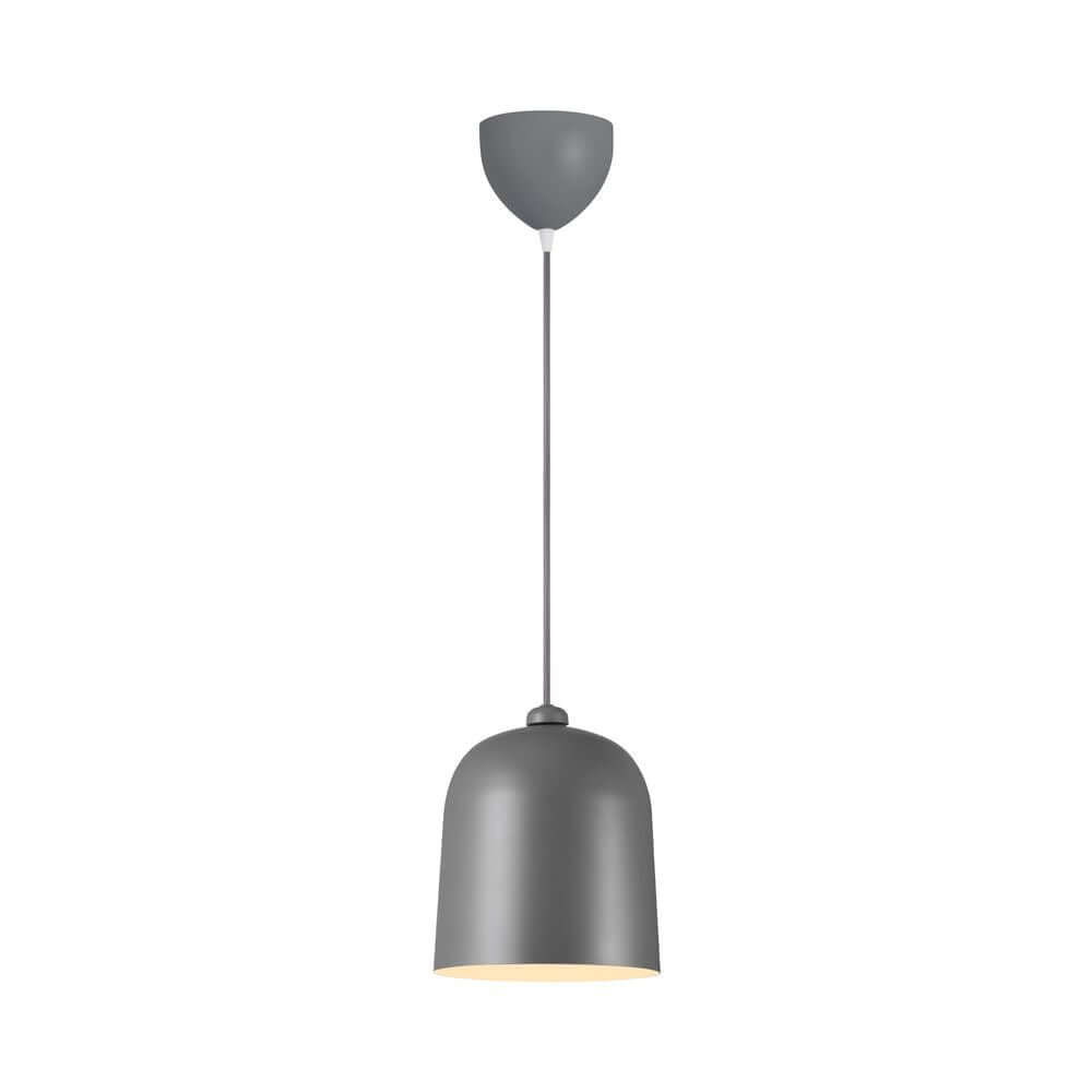 Pendelleuchte Angle in grauem, industriellem Stil mit verstellbarem Licht durch Magnet.