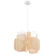 Pendelleuchte Bali Rund aus Rattan, modern und stilvoll für jeden Raum.