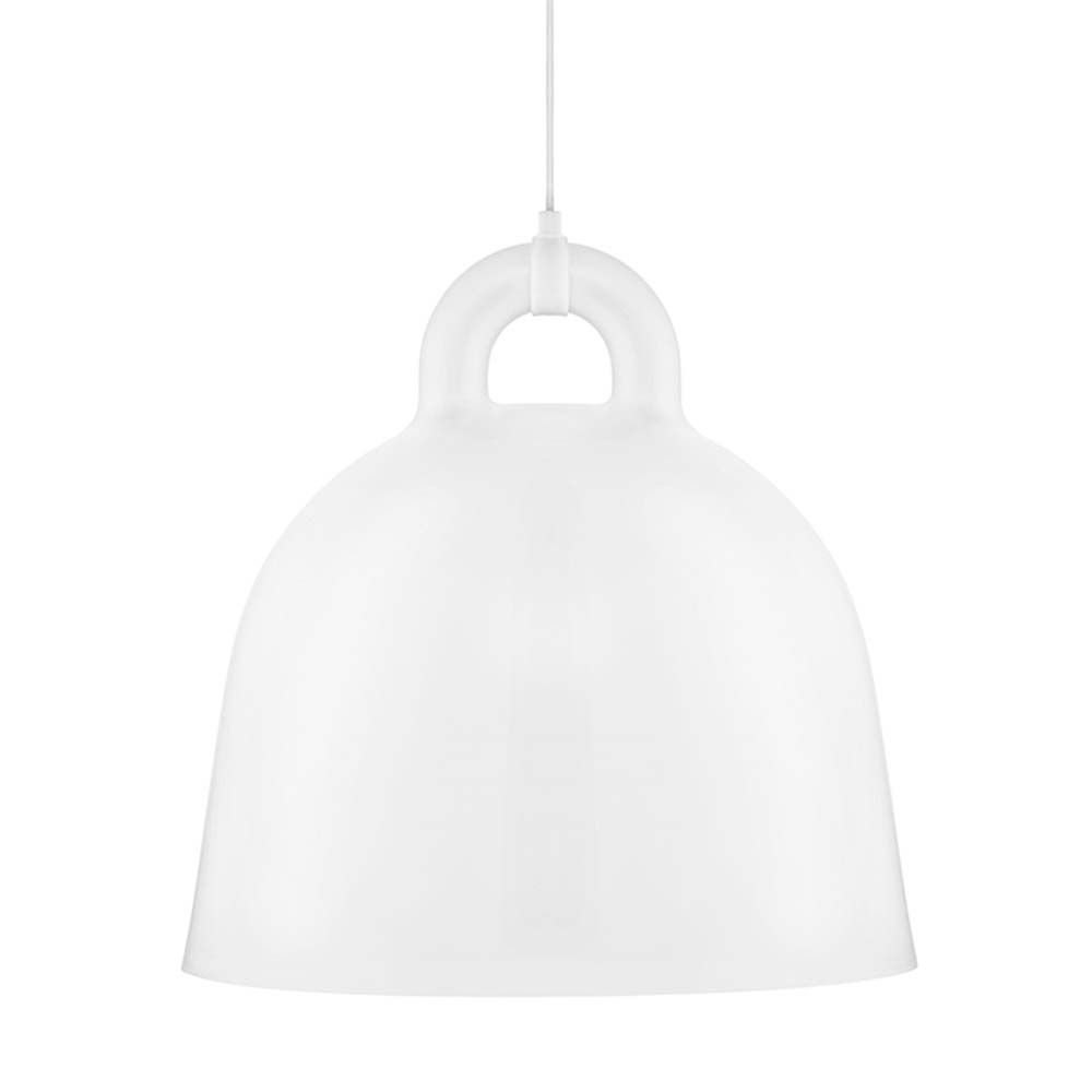 Bell Lampa wiszącego L Ø 55 cm biały