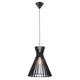 Pendelleuchte Groa 34 mit modernem Design in Schwarz, ideal für stilvolle Innenräume.