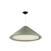 Pendelleuchte HUE-IN Ø 130cm Olivgrün