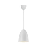 Pendelleuchte Nexus 2, moderne und minimalistische Lampe in Weiß mit elegantem Design.