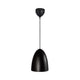 Pendelleuchte Nexus 2 in modernem, schwarzem Design mit elegantem Lampenschirm und minimalistischer Form.