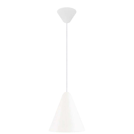 Pendelleuchte Nono 23,5 in modernem, geometrischem Design mit Acryldiffusor für blendfreies Licht.