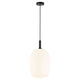 Pendelleuchte Uma 23 in elegantem Design, schickes weißes Glas, ideal für moderne Innenräume.