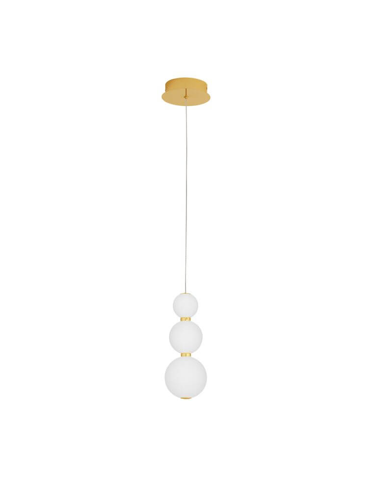 Perla LED pendellampe 3-flamme Ø 10 cm 3000K
