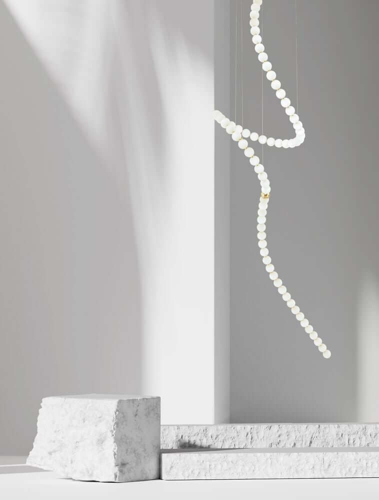 Perla LED Pendelleuchte 67-flammig Ø 79cm 3000K im eleganten Raumdesign