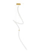 Perla LED Pendelleuchte 67-flammig Ø 79cm 3000K mit elegantem Design und Opalglas.