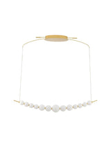Perla LED Pendelleuchte Tiefbogen 13-flammig 3000K