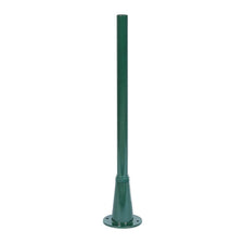Persius poteau pour luminaires vert, poteau de luminaire vert pour l’éclairage décoratif extérieur.