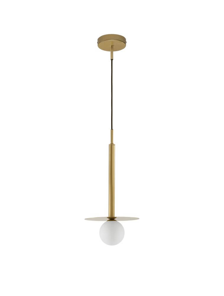 Pielo Pendelleuchte G9 Ø 22cm in elegantem Design aus Metall und Glas für zeitlose Raumausstattung.