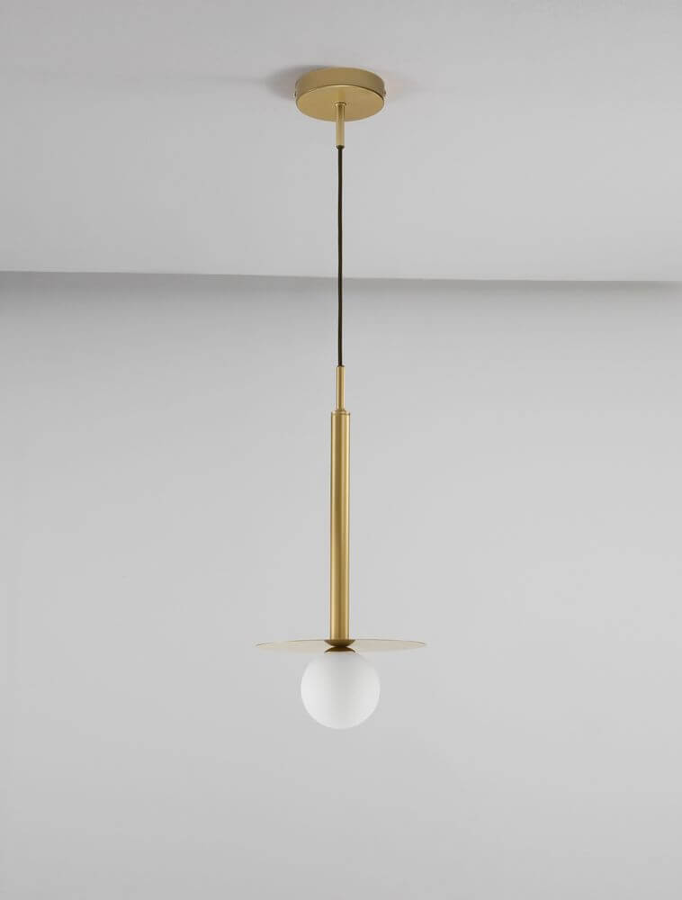 Pielo Pendelleuchte G9 Ø 22cm in elegantem Design aus Metall und Glas, ideal für jeden Raum.
