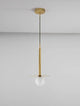 Pielo Pendelleuchte G9 Ø 22cm in elegantem Design aus Metall und Glas, ideal für jeden Raum.