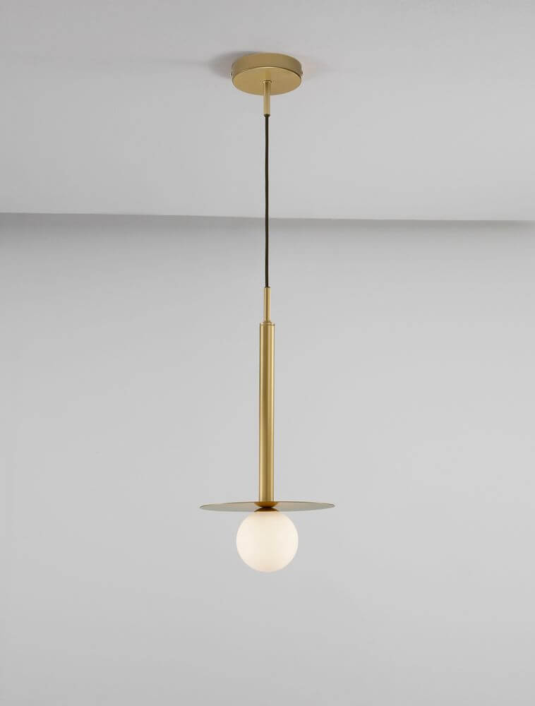 Pielo Pendelleuchte G9 Ø 22cm in modernem Design mit Metall und Glas für elegantes Wohnen.