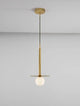 Pielo Pendelleuchte G9 Ø 22cm in modernem Design mit Metall und Glas für elegantes Wohnen.