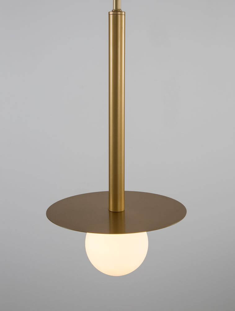 Pielo Pendelleuchte G9 Ø 22cm mit modernem Metall-Design und klassischem Glas, ideal für elegantes Zuhause.