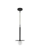 Pielo Pendelleuchte G9 Ø 22cm in modernem Design aus Metall und Glas, elegant für jedes Zuhause.