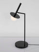 Pielo Tischleuchte G9 H 68cm Ø 32cm mit modernem Design aus Metall und Opalglas für elegantes Zuhause
