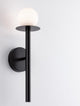 Pielo Wandleuchte G9 H 45cm - elegante Wandlampe mit Opalglas und modernem Design, ideal für jedes Zuhause.