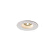Gips Downlight Plastra rund Weiß - moderne Einbauleuchte mit GU10 Halogen oder LED Leuchtmitteln.