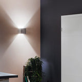 s.luce Sokkel wandlamp in grijs beton