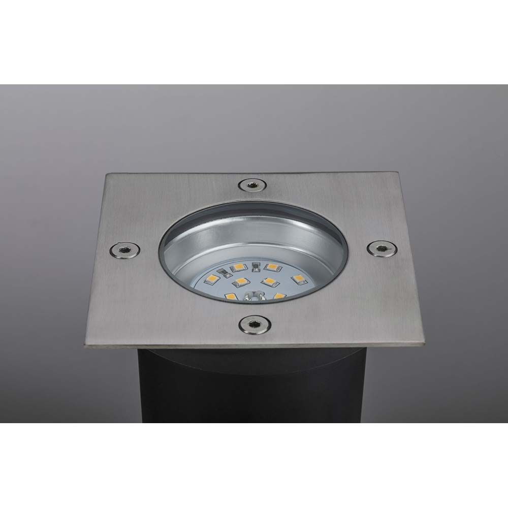 LED Plug & Shine Bodeneinbaulampe eckig IP65 3000K  Paulmann   